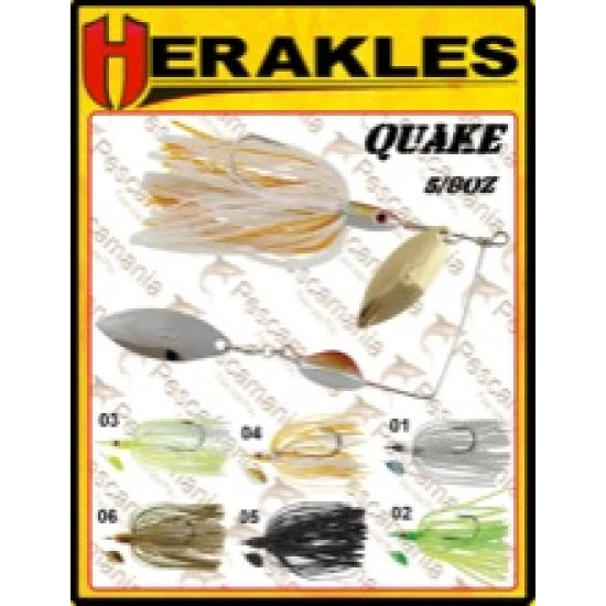 Spinnerbait Colmic Quake  42gr Orange/brown