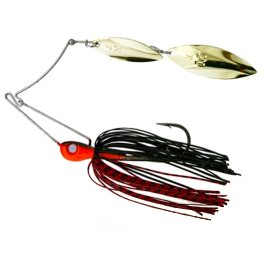 Spinnerbait Mustad Arm Lock 10g Black Orange
