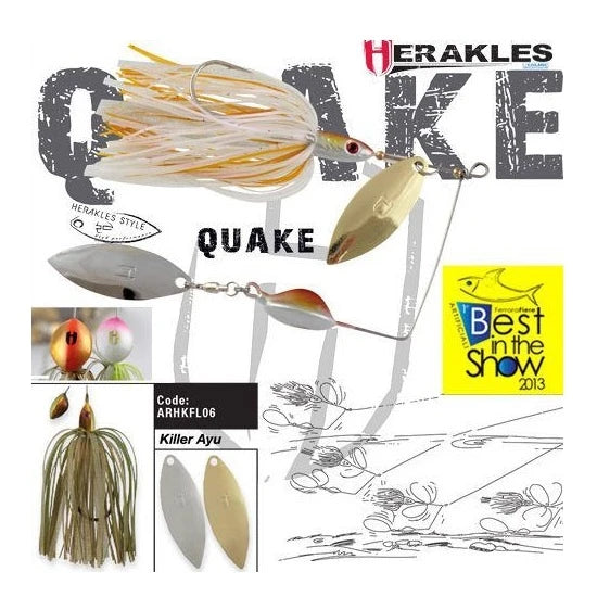 Spinnerbati Colmic Herakles Quake 5/8oz 17.5gr Killer Ayu