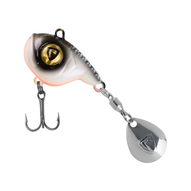 SPINNERTAIL FOX RAGE BIG EYE SPIN TAIL, BLEAK, 20G