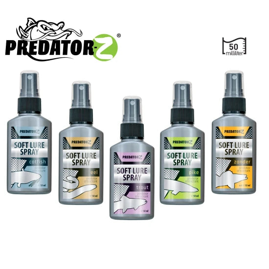 Spray Carp Zoom Atractant Predator Z Soft Lure 50ml Pike