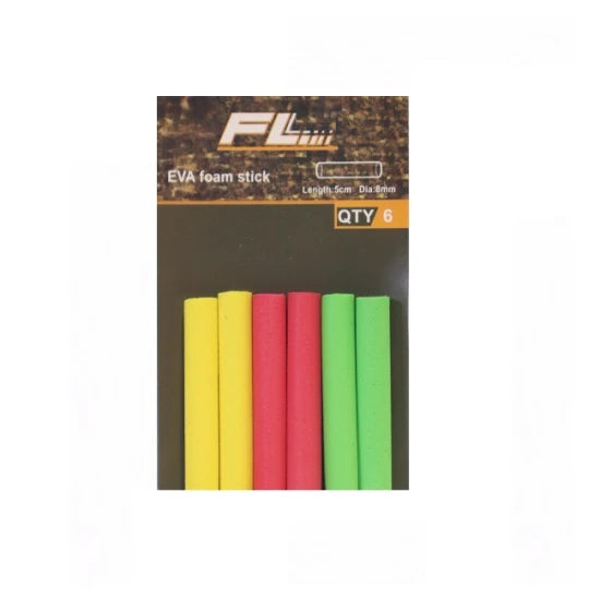 Spuma Flotanta Eva Foam Stick Fl Culoare Galben, Rosu, Verde 10mm 6buc X 5cm