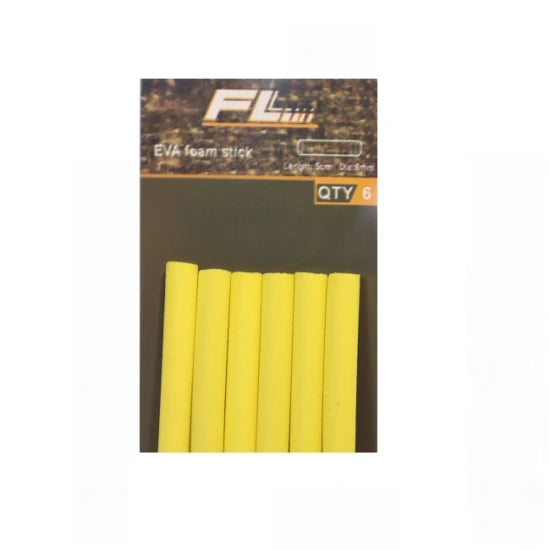 Spuma Flotanta Eva Foam Stick Fl Culoare Galbena 6mm 6buc X 5cm