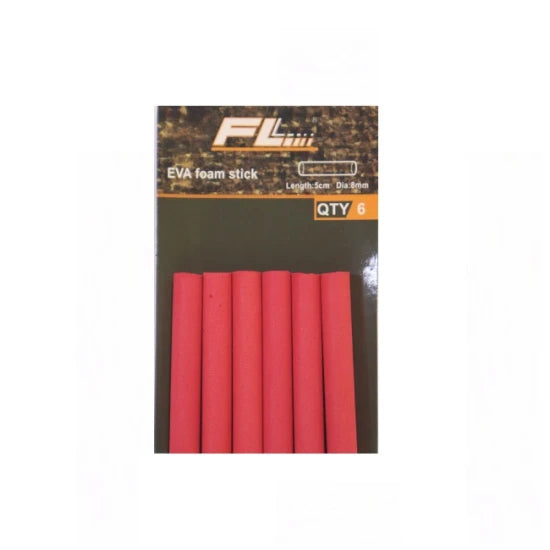 Spuma Flotanta Eva Foam Stick Fl Culoare Rosie 8mm 6buc X 5cm