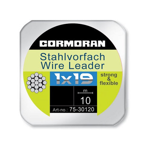 STRUNA CORMORAN 1X19 10M/6KG+40 BRIDE