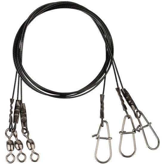 Struna Savage Gear Black7 Trace, 20cm, 0.35mm/7kg, 3buc/plic