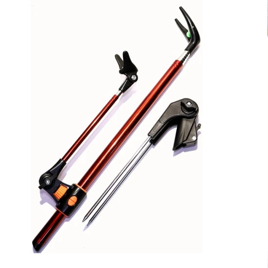 Suport Telescopic Pentru Undita Fl Culoare Rosie