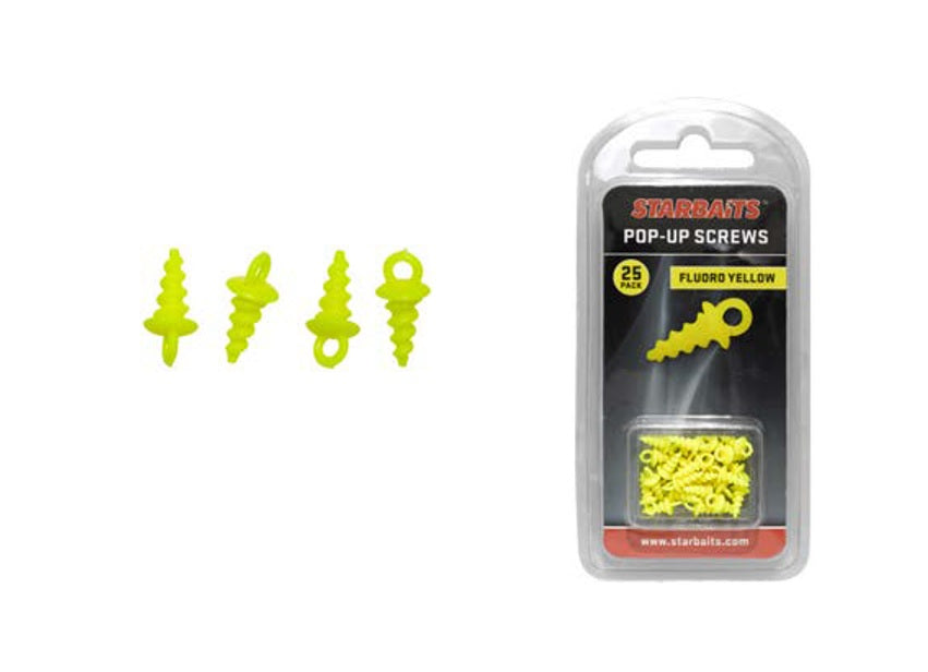 SURUB SENSAS POP-UP SCREWS  CARLIG YELLOW 15BUC/PLIC