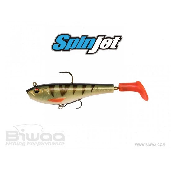Swimbait Biwaa Spinjet 10cm 18g Gold Pearch