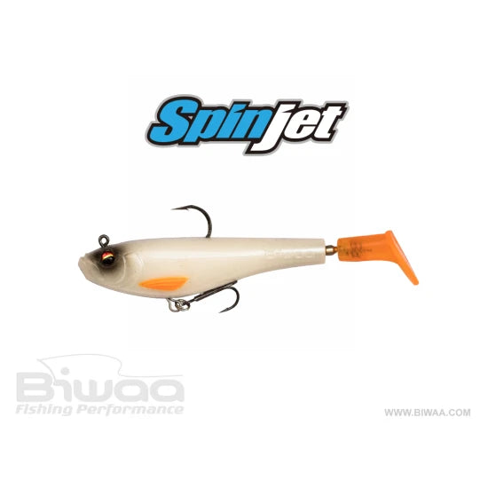 Swimbait Biwaa Spinjet 6 Pearl White 15cm 43g