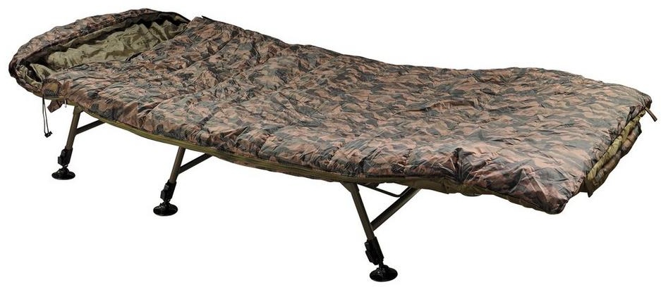 Sac de Dormit JRC Rova Fleece Sleeping Bag Wide, Camo, 220x100cm