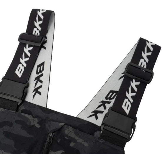 Salopeta Bkk Rain Bib, Black Camo, Masura L
