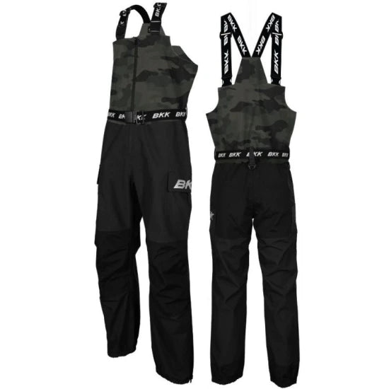 Salopeta Bkk Rain Bib, Black Camo, Masura M
