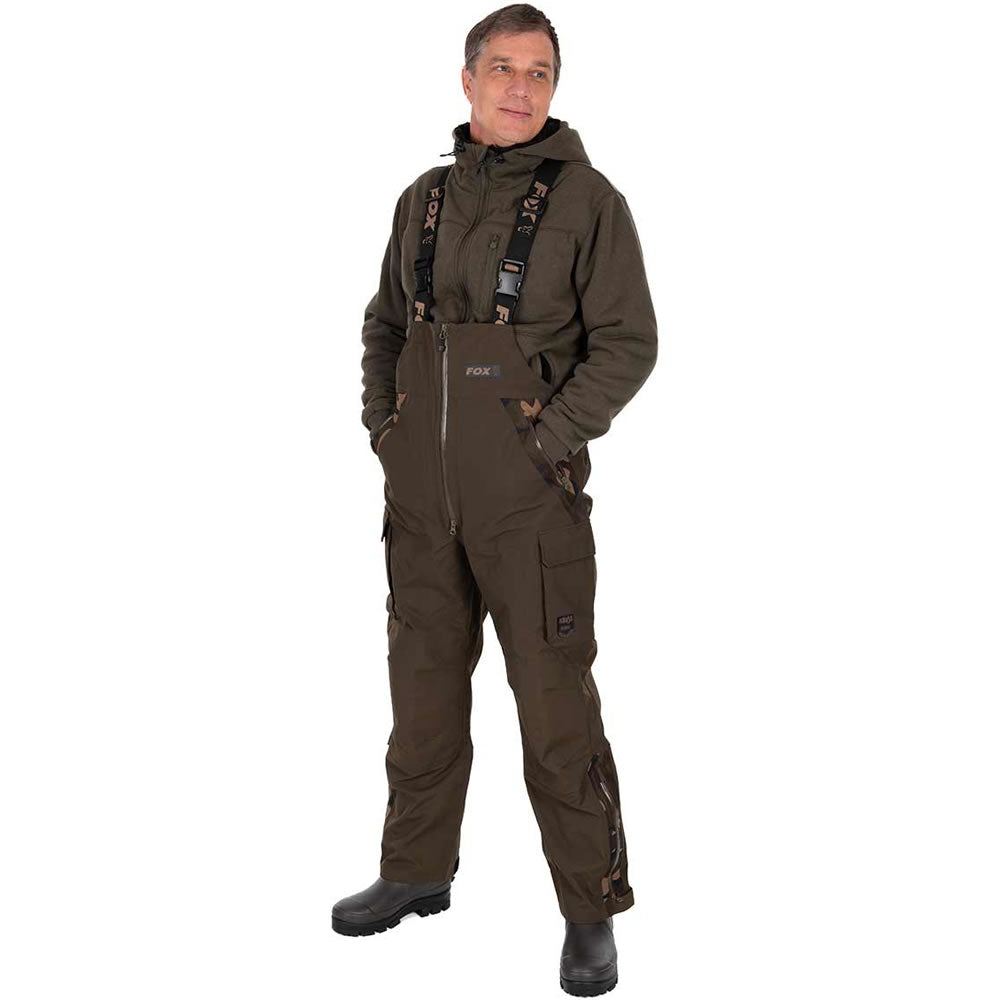 Salopeta FOX RS25K Salopettes, Khaki, Marime 4XL
