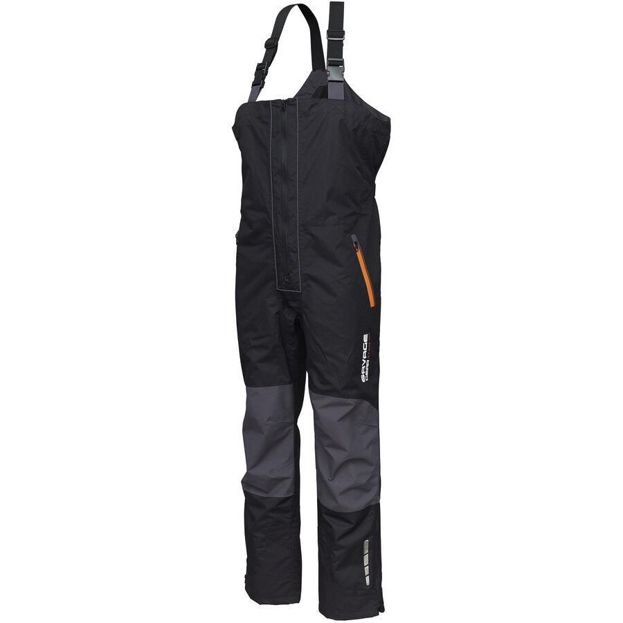 Salopeta Savage Gear WP Performance Bib &amp; Brace Black Grey Marime XXL