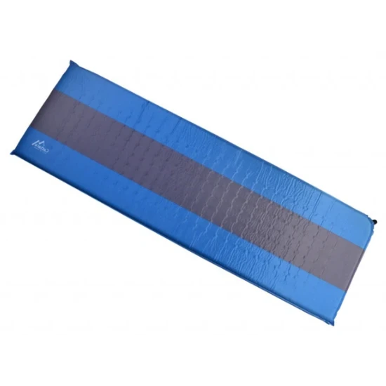 Saltea Cattara Autogonflabila, Albastru-gri, 195x60x5cm