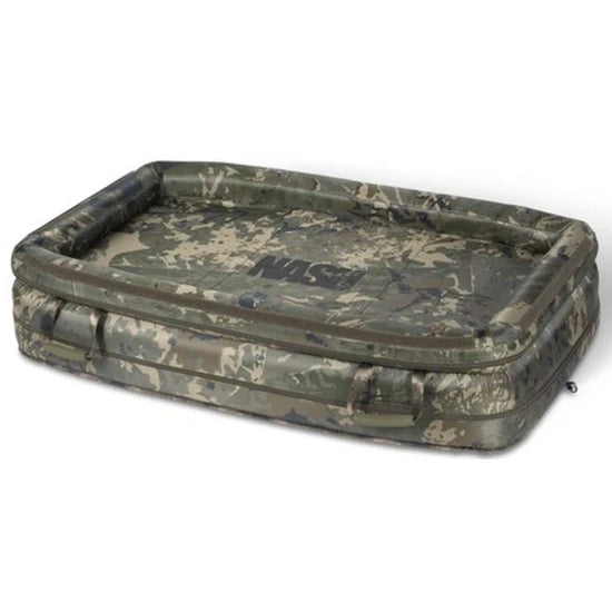 Saltea De Primire Nash Carp Care Air Cradle Camo, 100x55cm