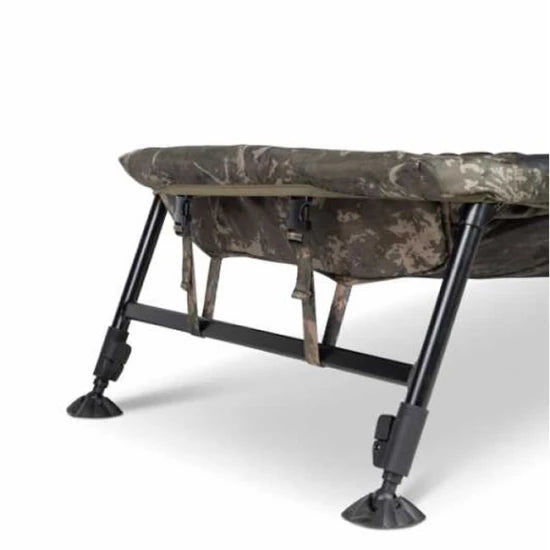 Saltea Primire Crap Nash Hi-protect Carp Cradle Camo Monster, 120x70x34cm