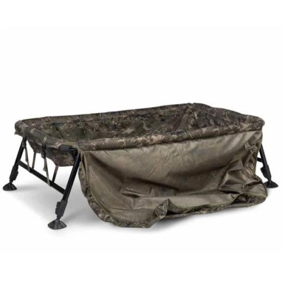 Saltea Primire Crap Nash Hi-protect Carp Cradle Camo Monster, 120x70x34cm