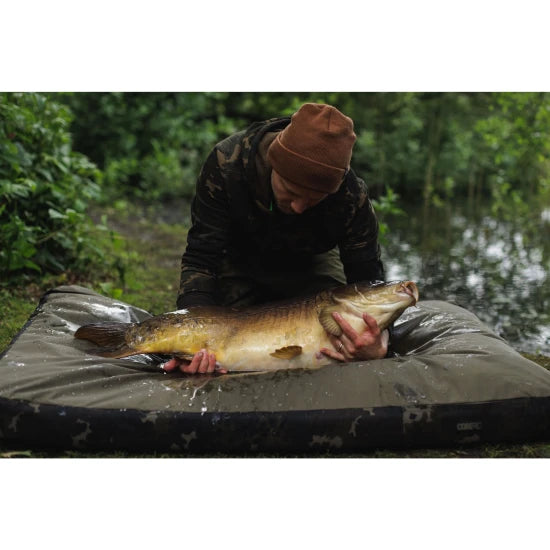 Saltea Receptie Korda Compac Hybrid Mat, Dark Kamo, 125x85x14cm
