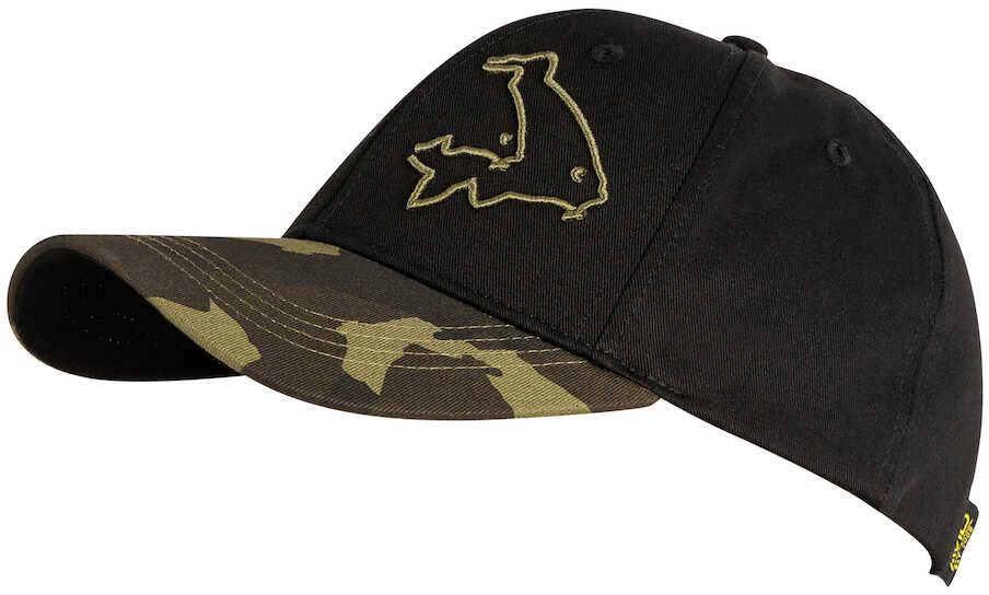 Sapca Avid Black and Camo Cap