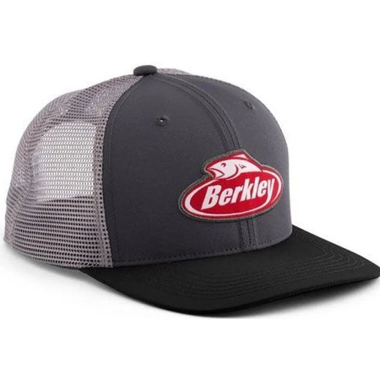 Sapca Berkley Performance Trucker Cap, Char Black/grey