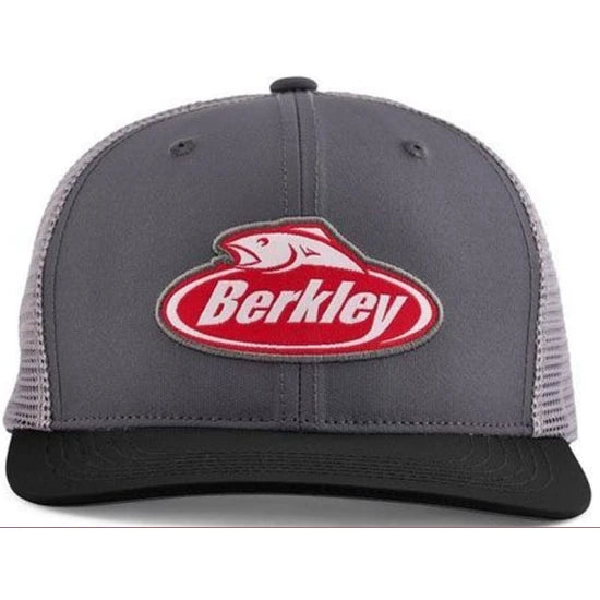 Sapca Berkley Performance Trucker Cap, Char Black/grey
