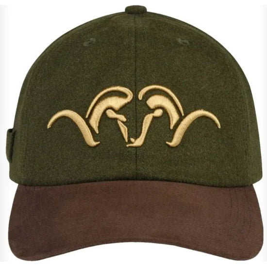 Sapca Blaser Suede Dark Olive Brown Cap