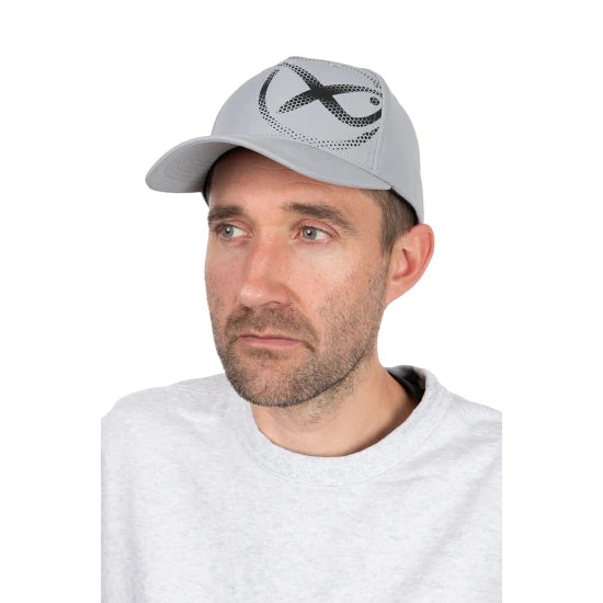 Sapca Matrix Large Print Cap Light Grey