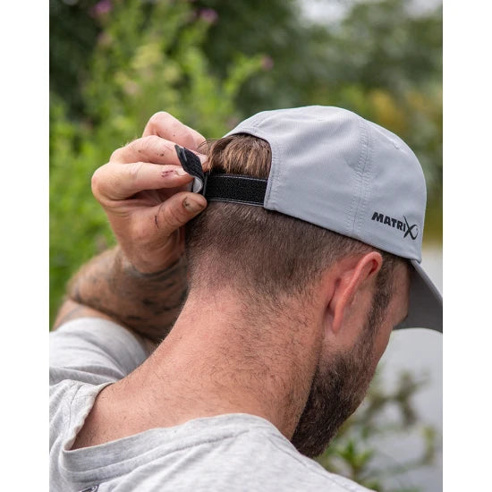 Sapca Matrix Large Print Cap Light Grey