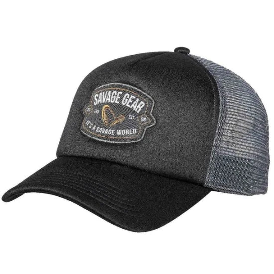 Sapca Savage Gear Badge Trucker Cap, Negru