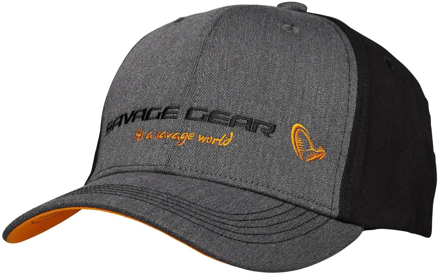 Sapca SAVAGE GEAR Strike Cap One Size Gray Melange/Black