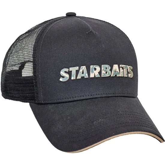 Sapca Starbaits Black Camo, Marime Universala