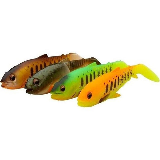 Savage Gear Craft Cannibal Paddletail DARK WATER Mix 8.5cm 7g 4buc/plic