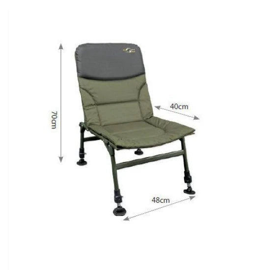 Scaun Carp Spirit Level Chair 70x48x40cm Fara Cotiera