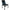 Scaun Cuzo Quantum Black-blue, 73x63x24cm
