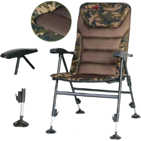 Scaun Extra Carp Maxi Chair, Camo, 50x45x67cm