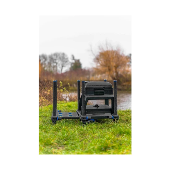 Scaun Modular Preston Absolute 5g Station - Black Edition, 53x75x61cm
