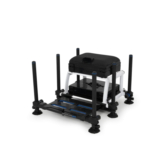 Scaun Modular Preston Absolute 5g Station - White Edition, 53x75x61cm