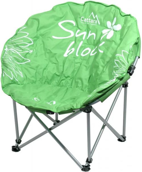 Scaun Pliabil Flowers Cattara, Verde, 85x44x81cm