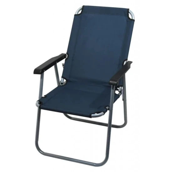 Scaun Pliant Cattara Lyon Tt13458, Albastru, 57x45x83cm