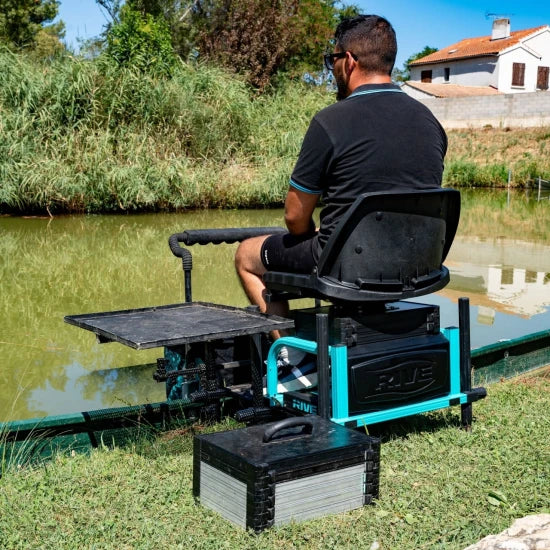 Scaun Rotativ Rive Black Pentru Scaun Modular