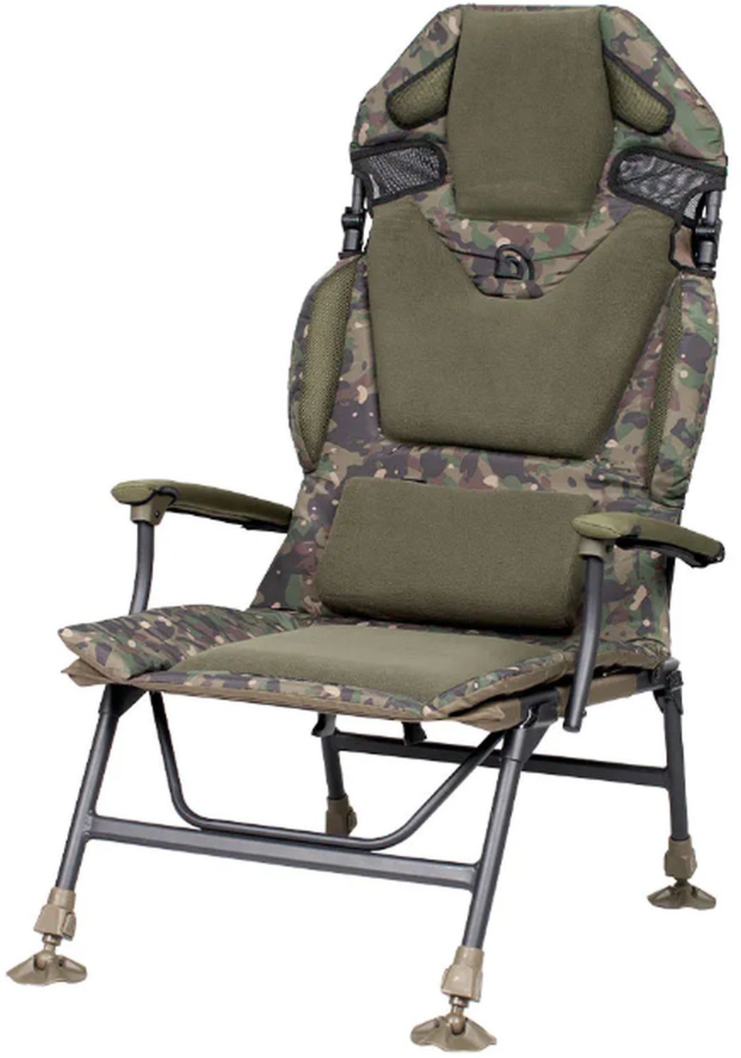 Scaun TRAKKER Levelite Longback Chair Camo, 86x58x51cm