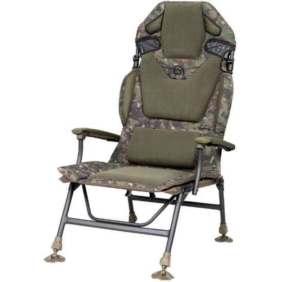 Scaun Trakker Levelite Longback Chair Camo, 86x58x51cm