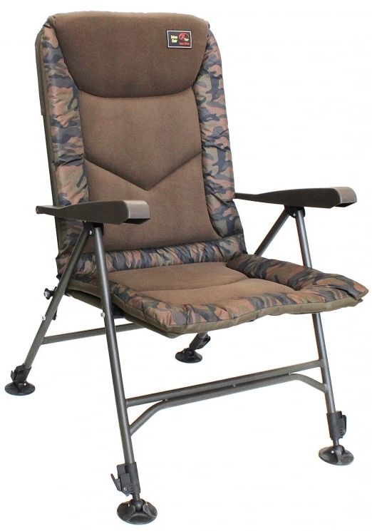 Scaun Zfish Deluxe Chair Camo, 54x48cm