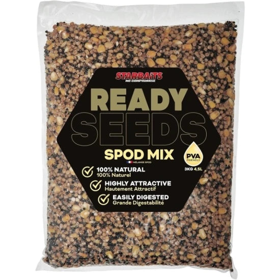 Seminte Starbaits Mix Spod Ready Seeds, 10kg