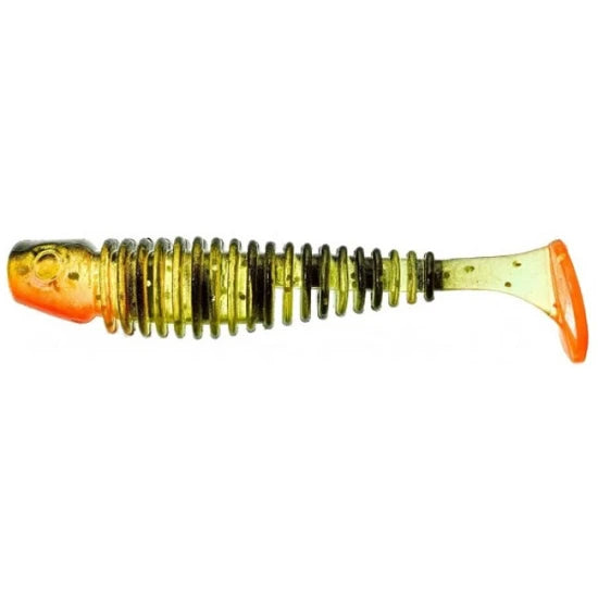 Sensas Soft Bait Gunki Tipsy-sxl 7.6cm, Ghost Stripe Perch, 4.1g, 6buc/plic