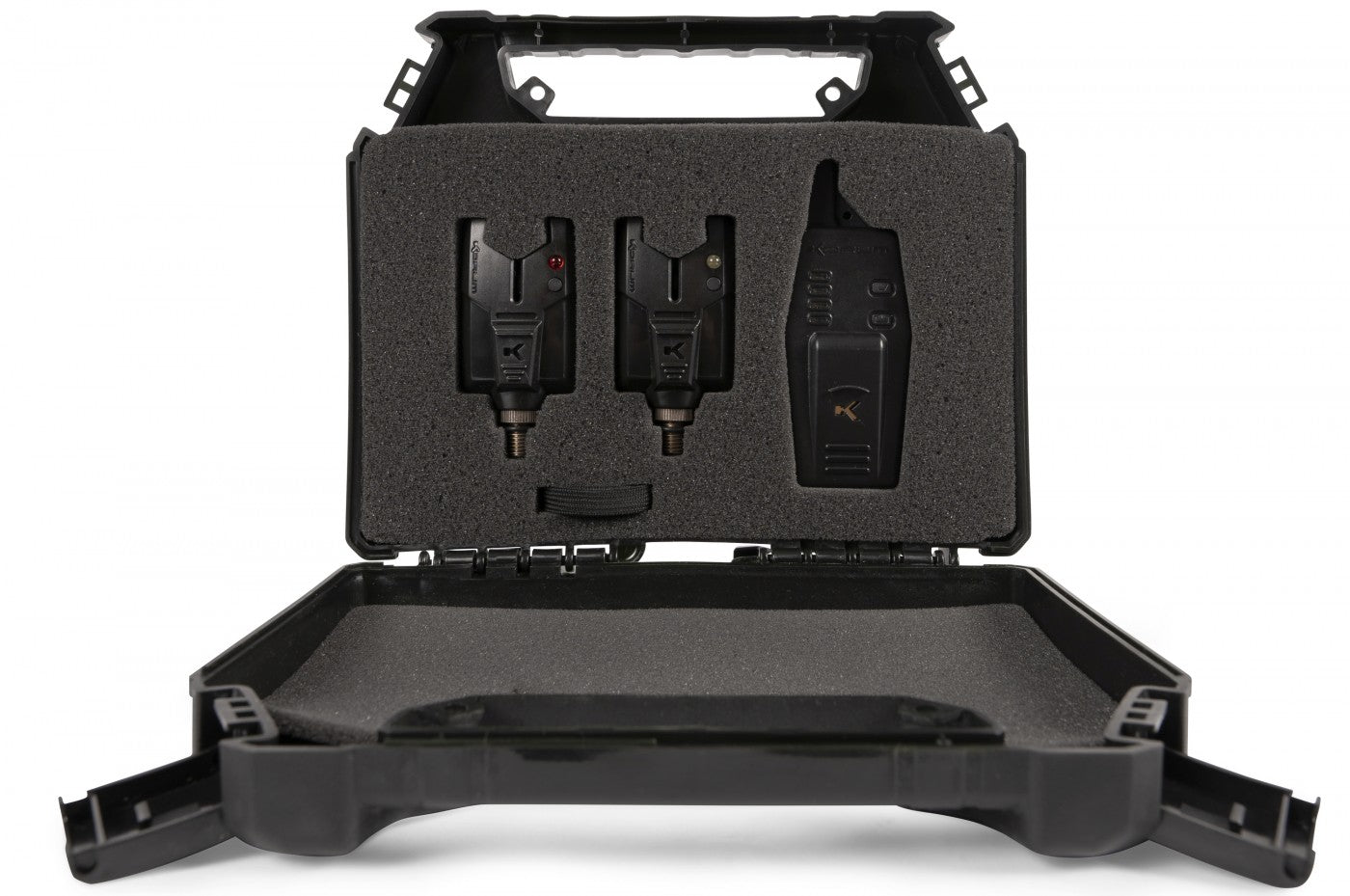 Set 2 Avertizoare + Statie Korum KBI Compact -2-Rod Presentation Set