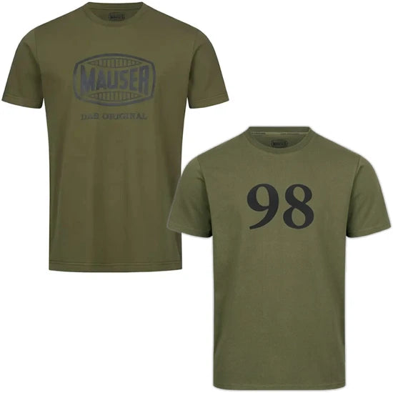 Set 2 Tricouri Mauser 581, Dull Olive, Marime Xl