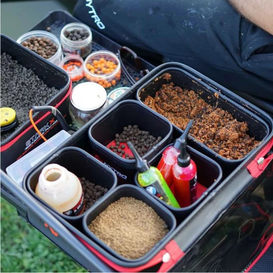 Set 3+1buc Bac / Geanta Accesorii Nytro Starkx System Tray 40x27x8.5cm